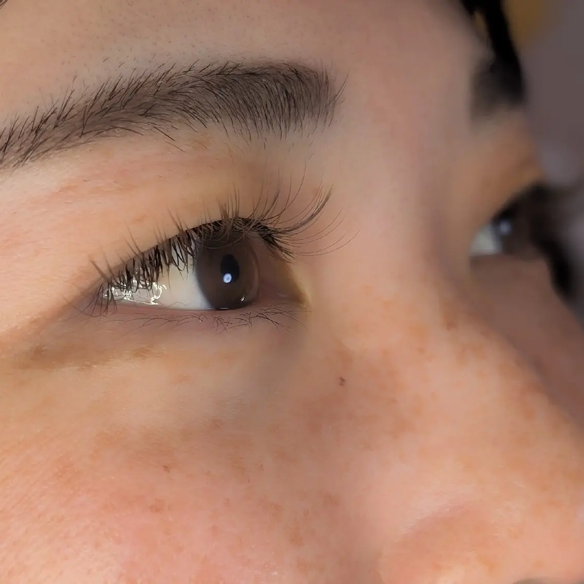 マツエク・マツパ カラーマツエク フラットラッシュ マツエク EYELASH lino 合志市のマツエク・マツパデザイン