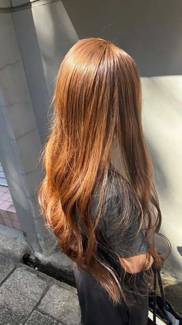 カラー ブラウンカラー rino / auraのヘアスタイル