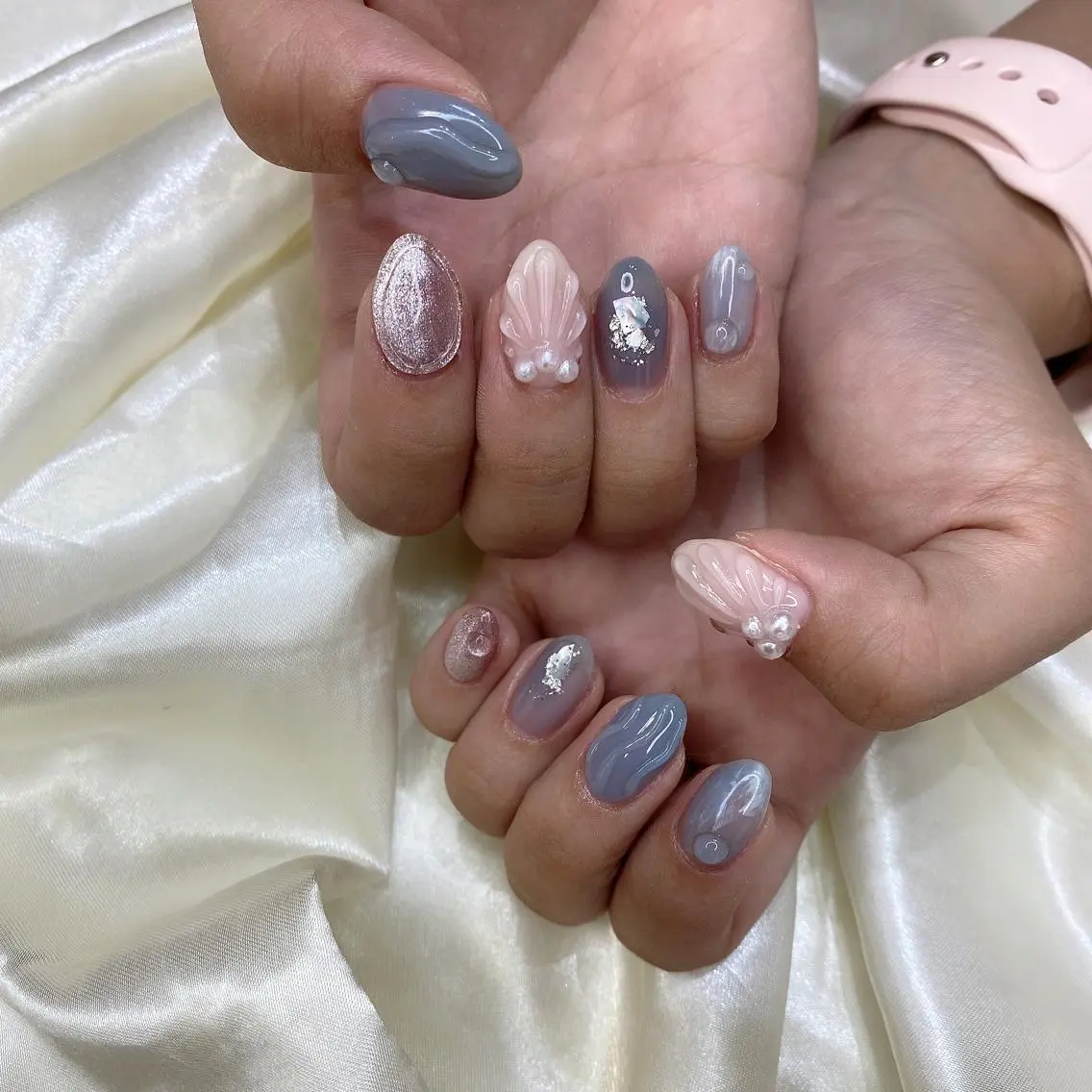ネイル ハンドネイル 西岡 杏のネイルデザイン