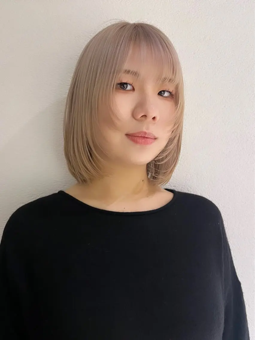 ショート カラー ハイトーンカラー ハイトーン/ボブ 🎀sonokaのヘアスタイル