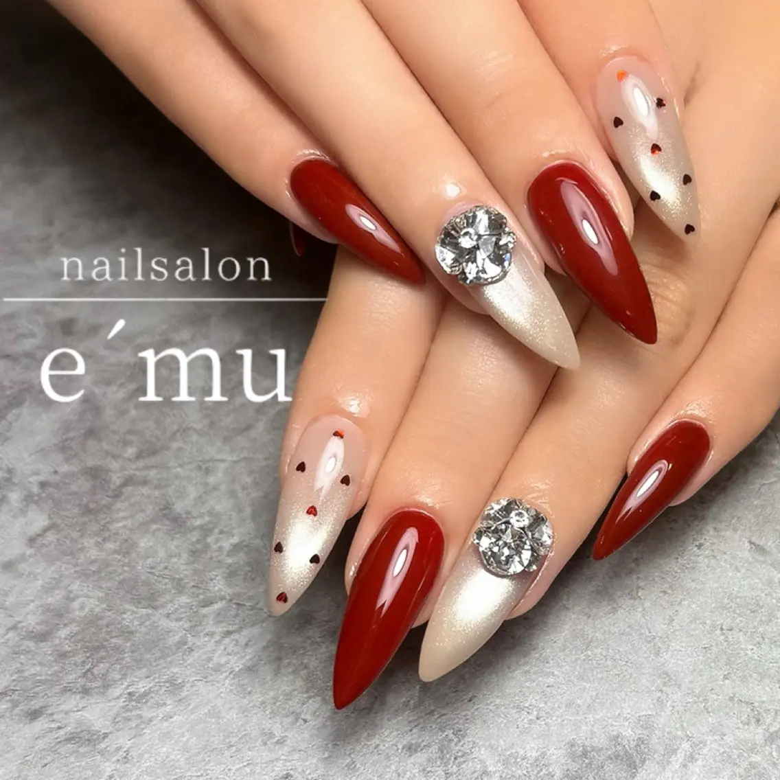 ネイル ハンドネイル nailsalon e´muのネイルデザイン