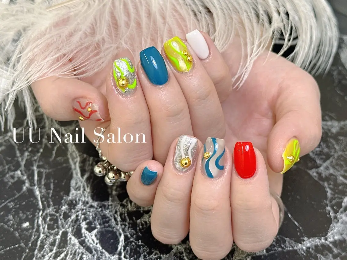 ネイル ハンドネイル UU Nail Salon 西川口のネイルデザイン