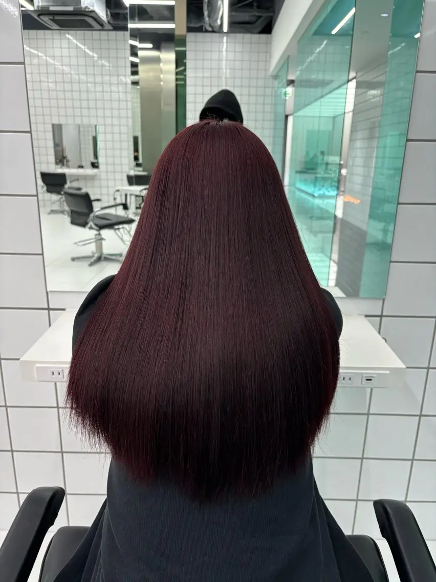 🎨ワンカラー+TOKIO 6stepトリートメント🫧–color × premium careでつくるうるツヤ髪✨ーの写真