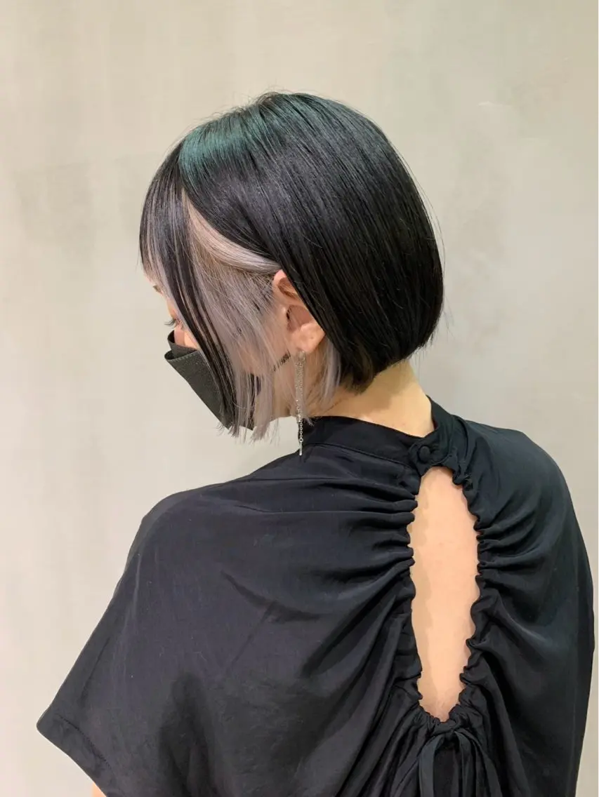 ショート カミヤマ リョウマのヘアスタイル