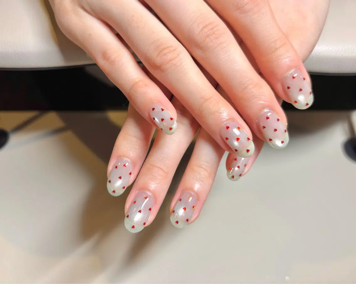ネイル ドット マグネットネイル ハンドネイル Sakura Hのネイルデザイン