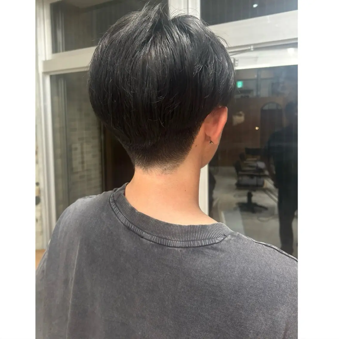 メンズ カエデ🐬 カットカラーモデルのヘアスタイル