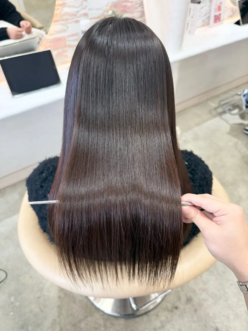 【ミニモ限定】高濃度髪質改善トリートメント&くびれ巻きヘアセット💖の写真