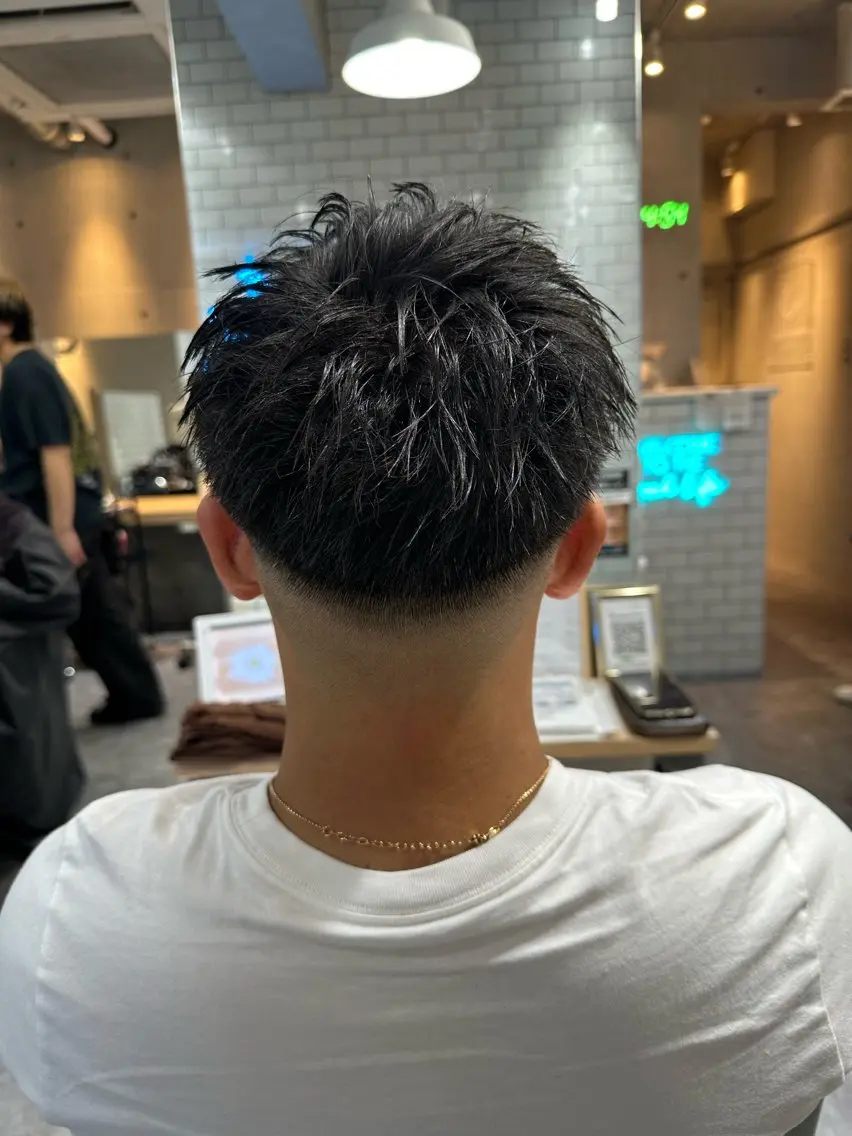メンズ フェードカット カット 💎メンズカット ／フェザー／細野💎のヘアスタイル