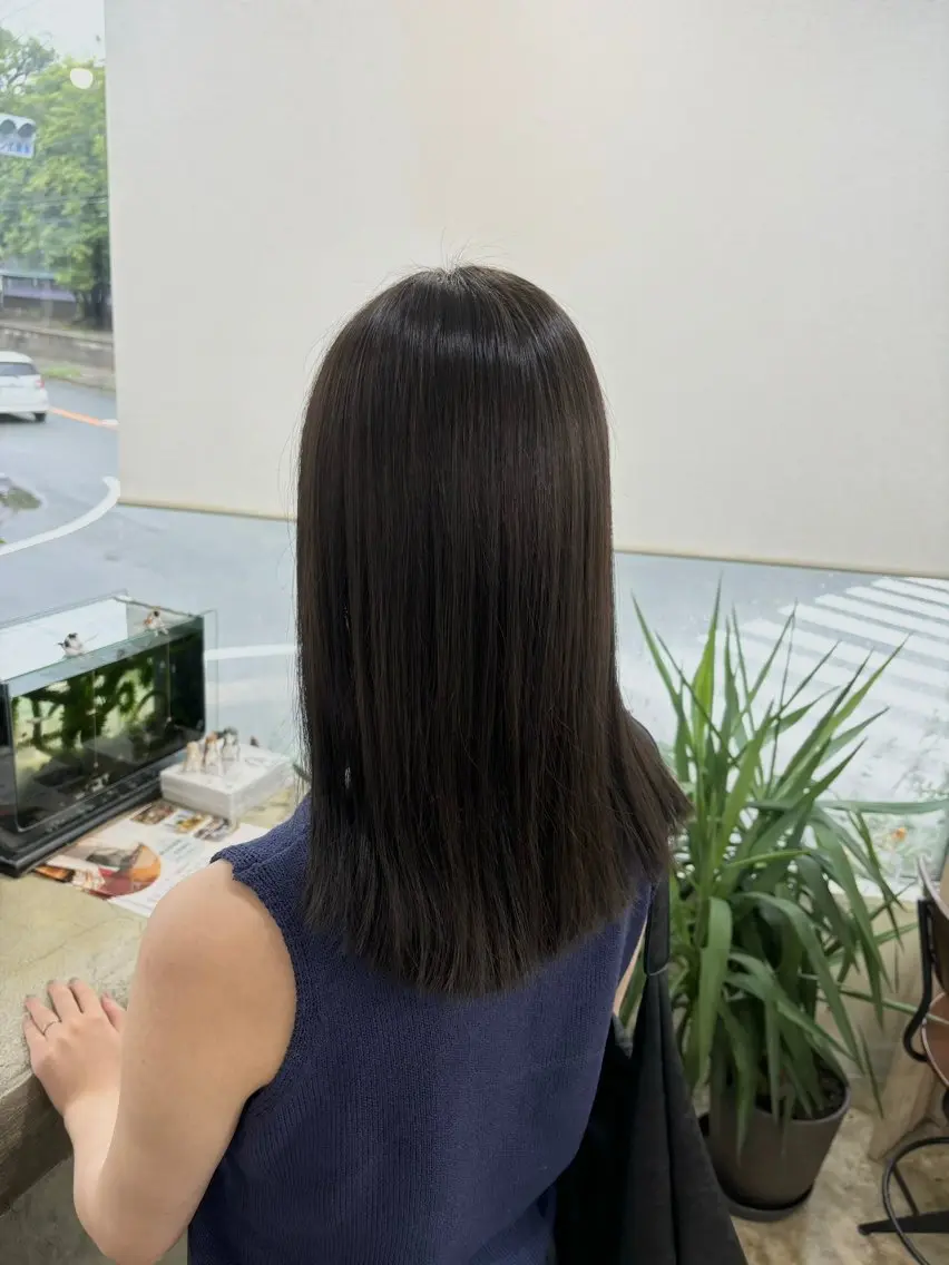 気になる根元をキレイに✨リタッチカラーモデル募集🤍の写真