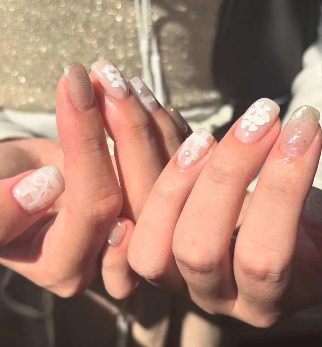 メンズ ネイル akari✨千葉駅 全メニューメンズ🉑のネイルデザイン