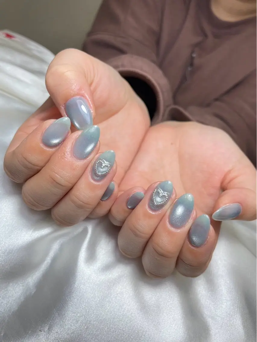 ネイル チークネイル 桜ネイル 長さ出し フットネイル ジェルネイル ハンドネイル XIINH NAIL SALONのネイルデザイン