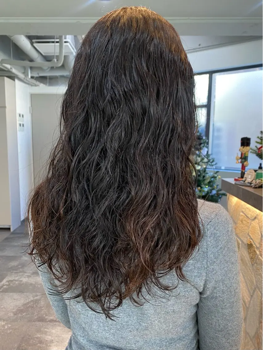 ロング パーマ パーマ 🌼髪質改善･アレン ジ･レイヤー🌼のヘアスタイル