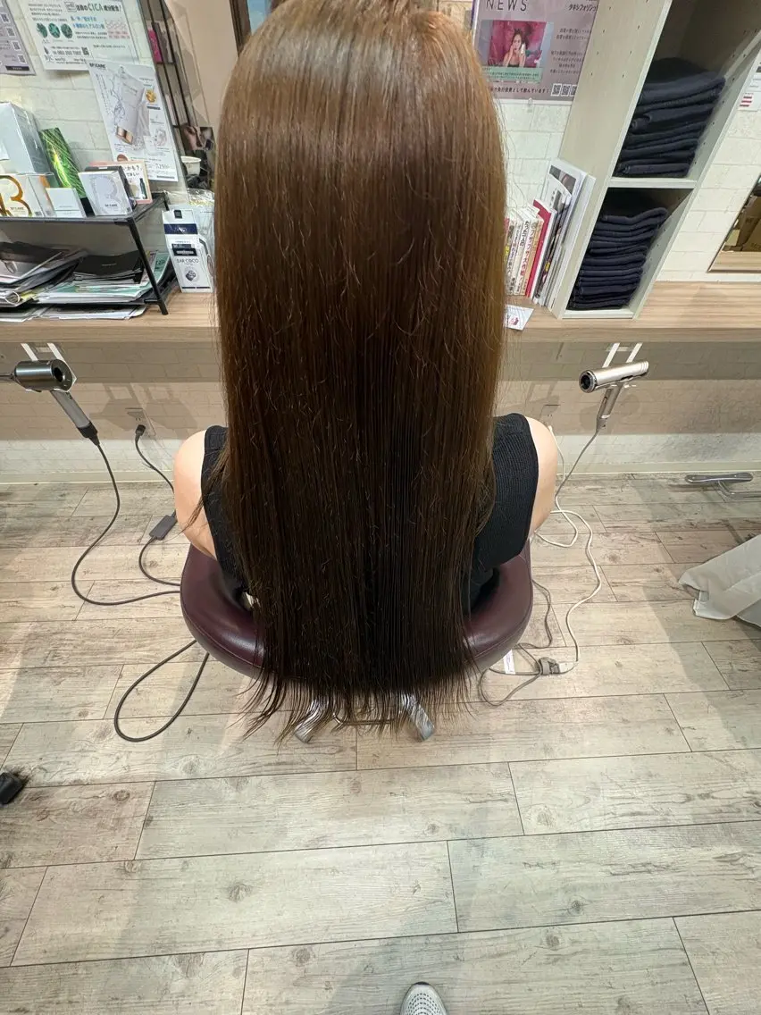 カラー ブラウンカラー 山口 泰志のヘアスタイル