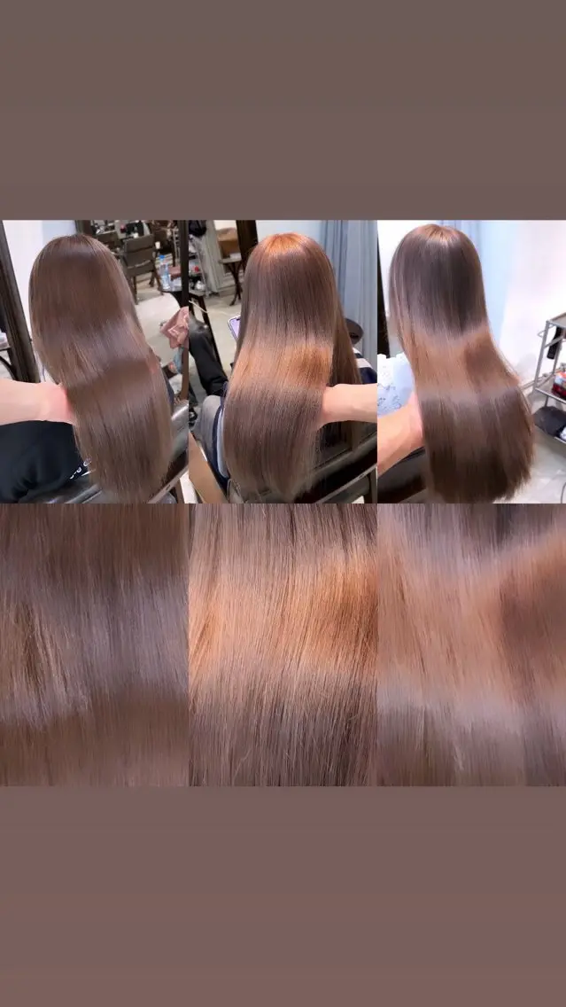 ミディアム カラー パーマ ヘアアレンジ ブリーチカラー🤍 颯馬🐈‍⬛のヘアスタイル