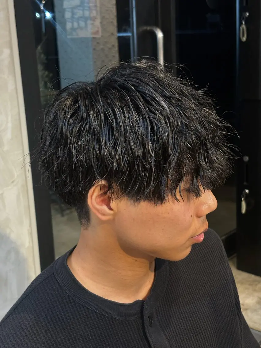 [ミニモ限定]17時からマッシュメンズモデル💇‍♀️の写真