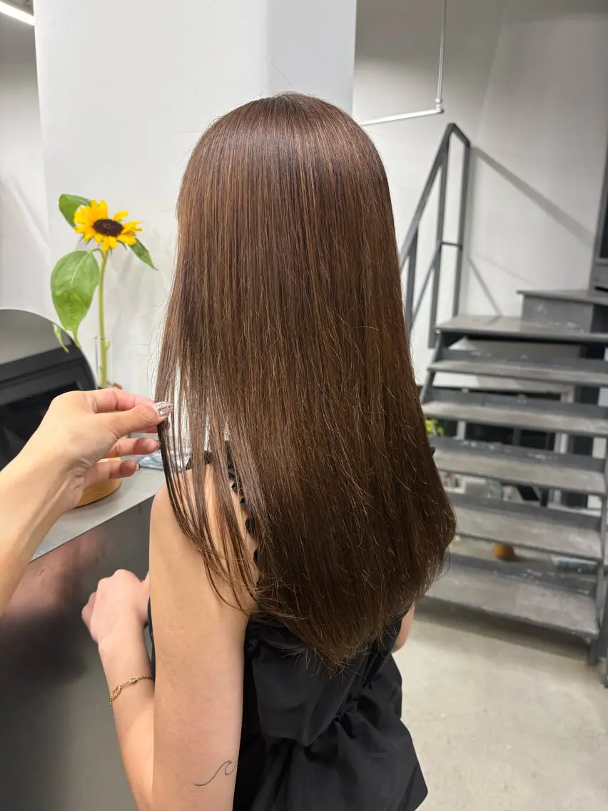 カラー ヘアカラー 御器所/透明感カラー seikaのヘアスタイル