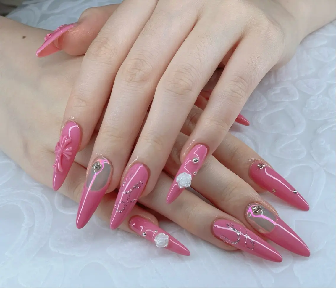 ネイル ジェルネイル 韓国ネイル ニュアンスネイル パラジェル ワンホンネイル Kaori Nailのネイルデザイン