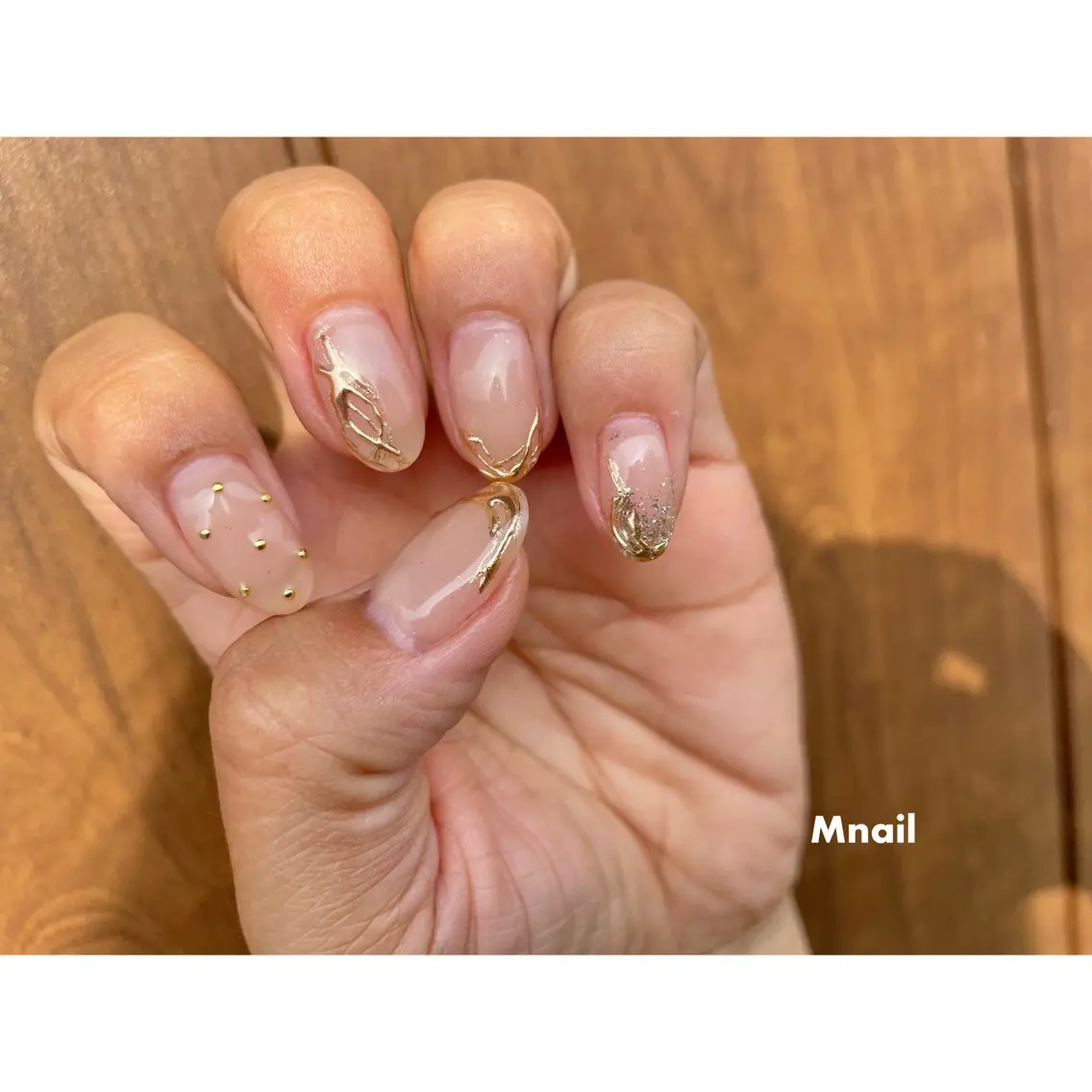 ネイル ミラーネイル Mnail ちひろのネイルデザイン