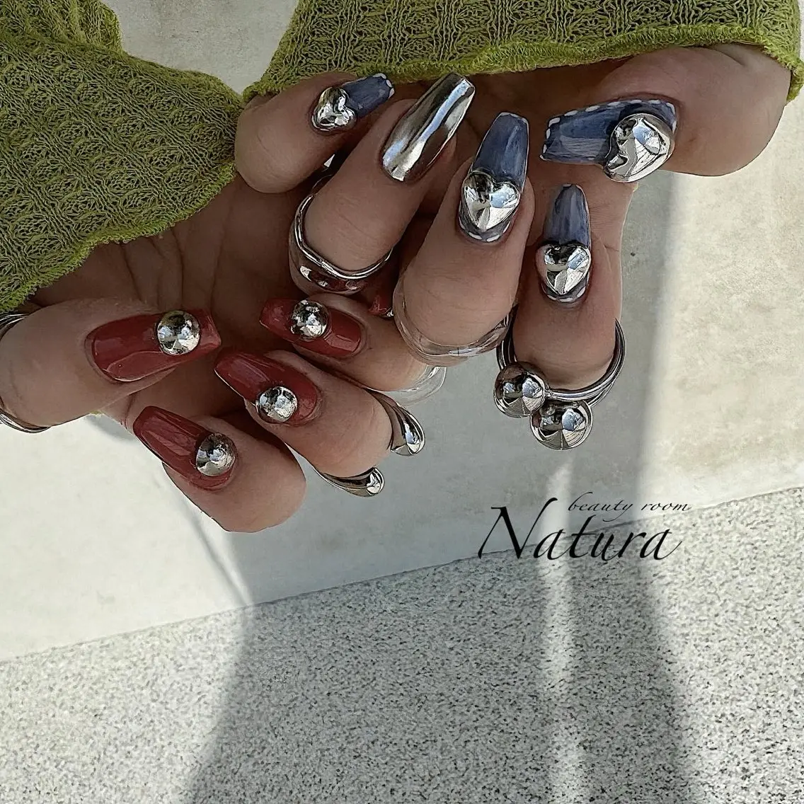 ネイル ハンドネイル beautyroom Naturaのネイルデザイン