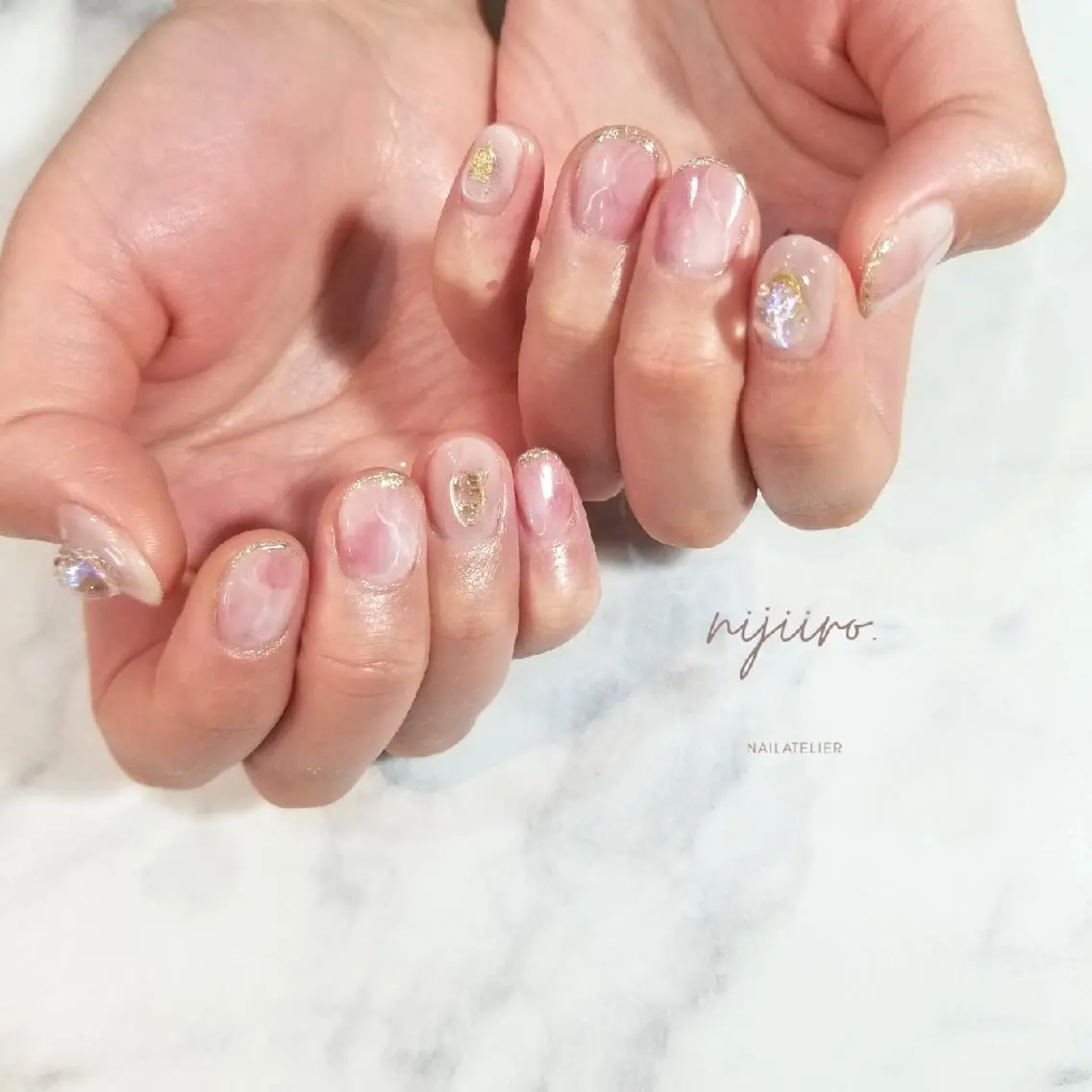 ネイル ハンドネイル nijiiro🌈 サトウのネイルデザイン