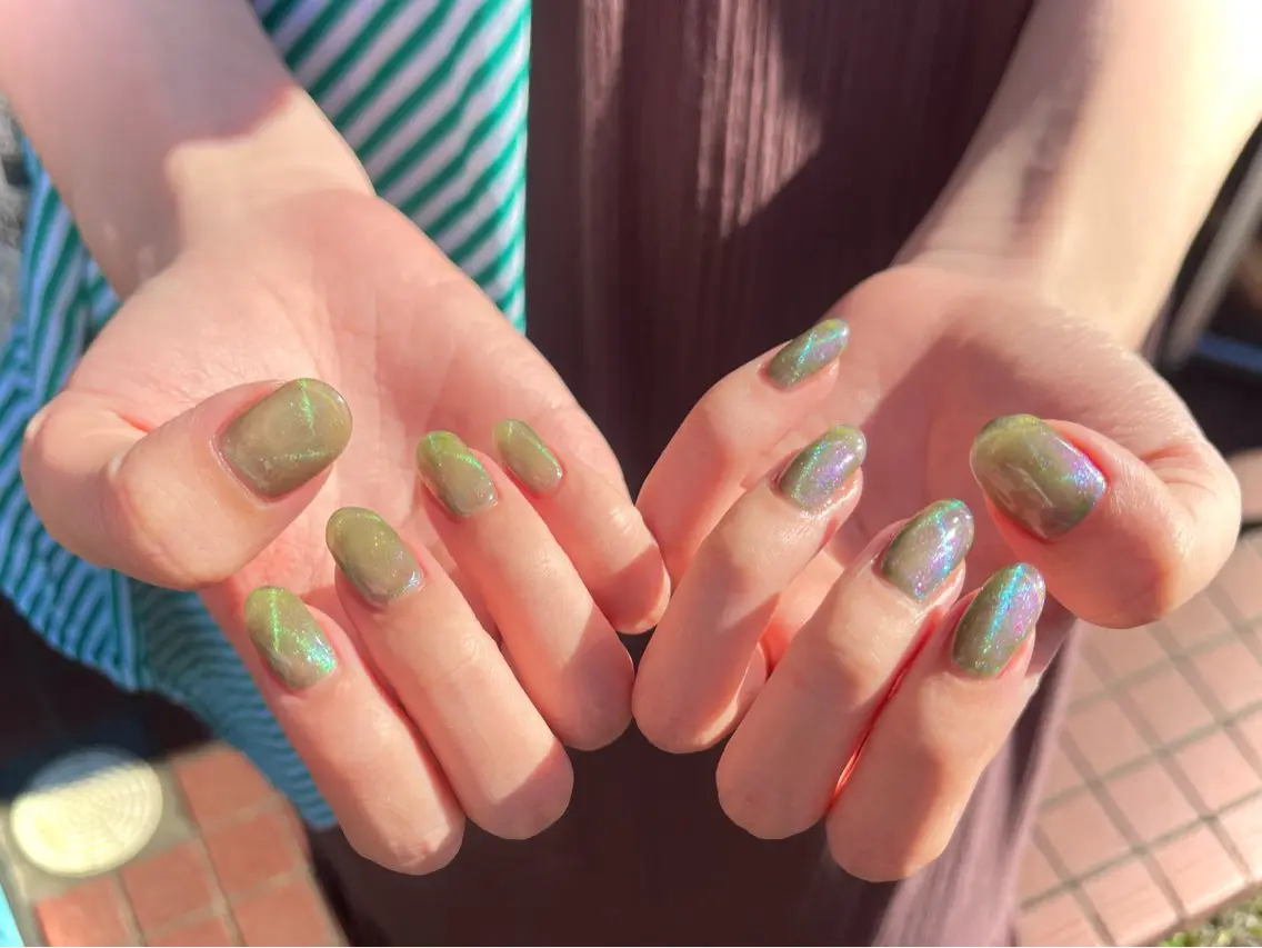 ネイル マグネットネイル Nail salon Cielel⟡Ayaのネイルデザイン