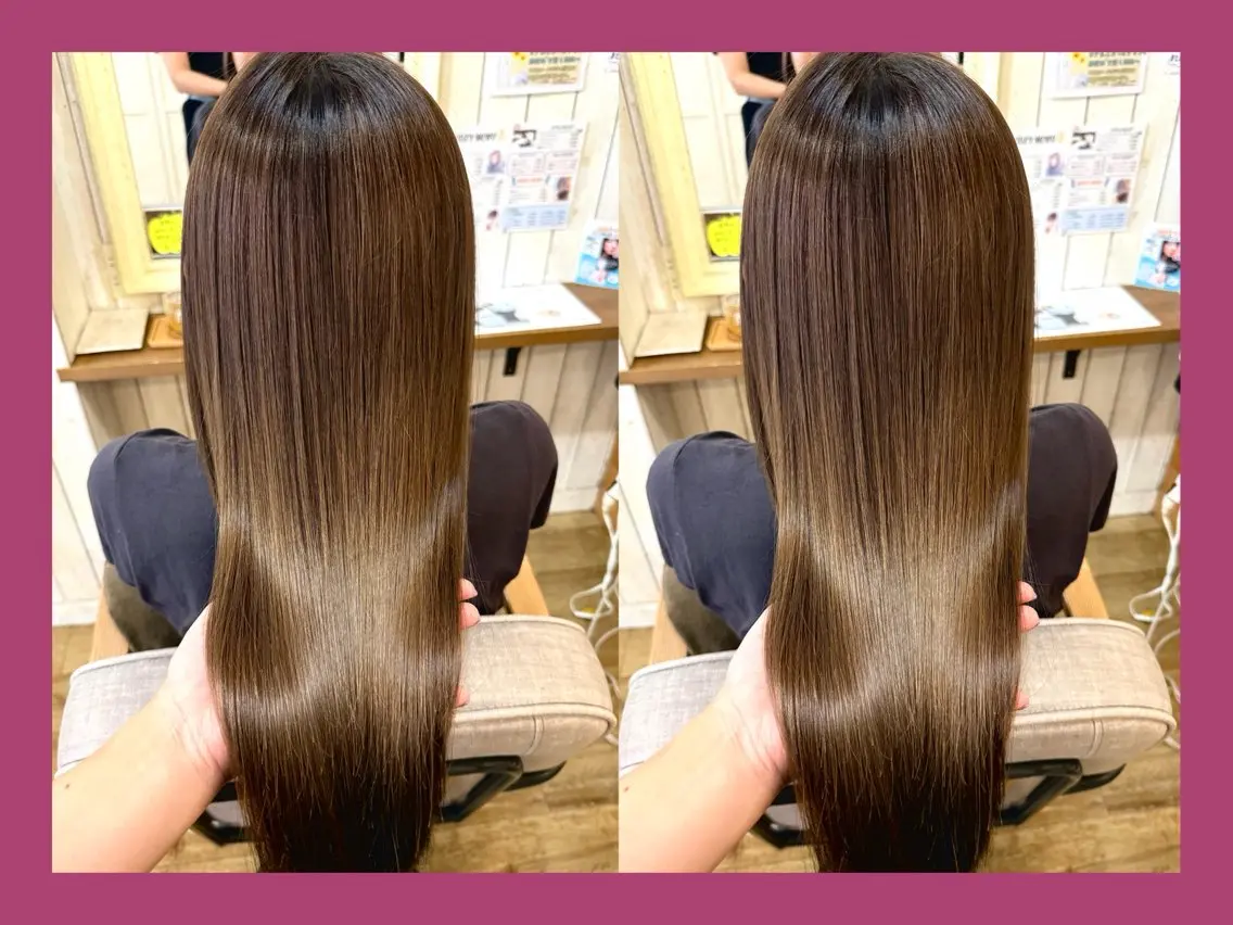 ロング カラー 髪質改善 カット ヘアカラー トリートメント 髪質改善/ハイトーン /茅ヶ崎/YUUKAのヘアスタイル