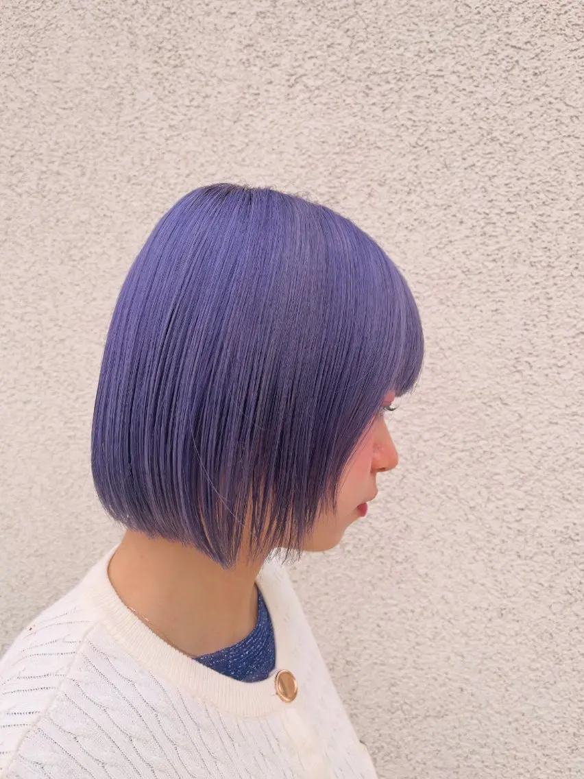 ブリーチリタッチ　ダブルカラーの写真