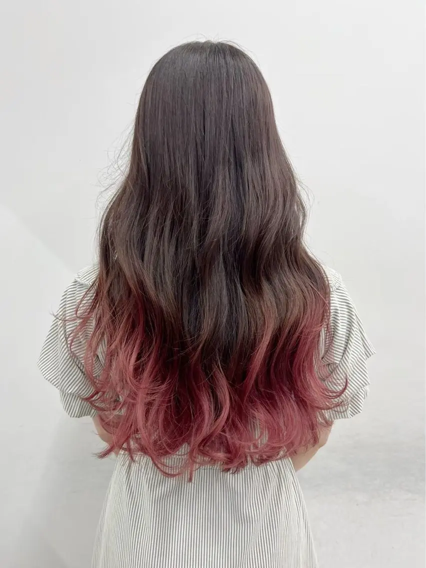 カラー 💠urara opus💠🩵のヘアスタイル