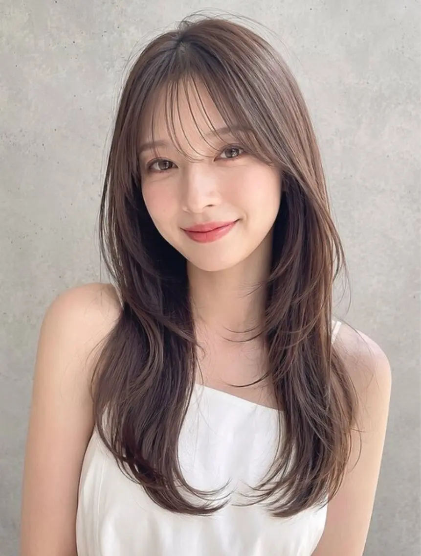 ロング 近藤 七海のヘアスタイル