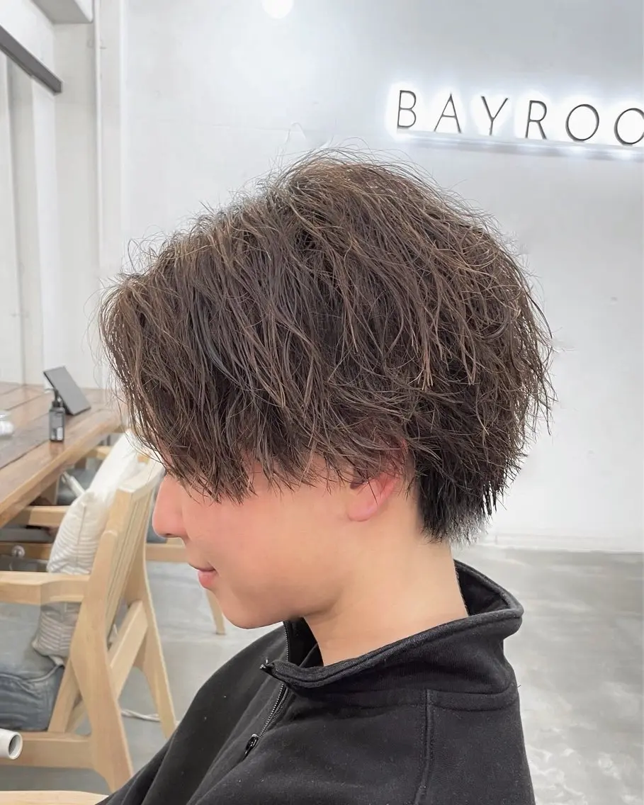 カラー ヘアアレンジ メンズ hazuki🐈⬛ 透明感カラーのヘアスタイル
