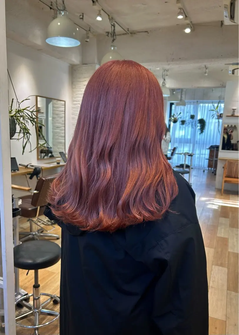 ミディアム カラー ヘアカラー ❕マンツーマン施術❕ 🍊Moemiのヘアスタイル