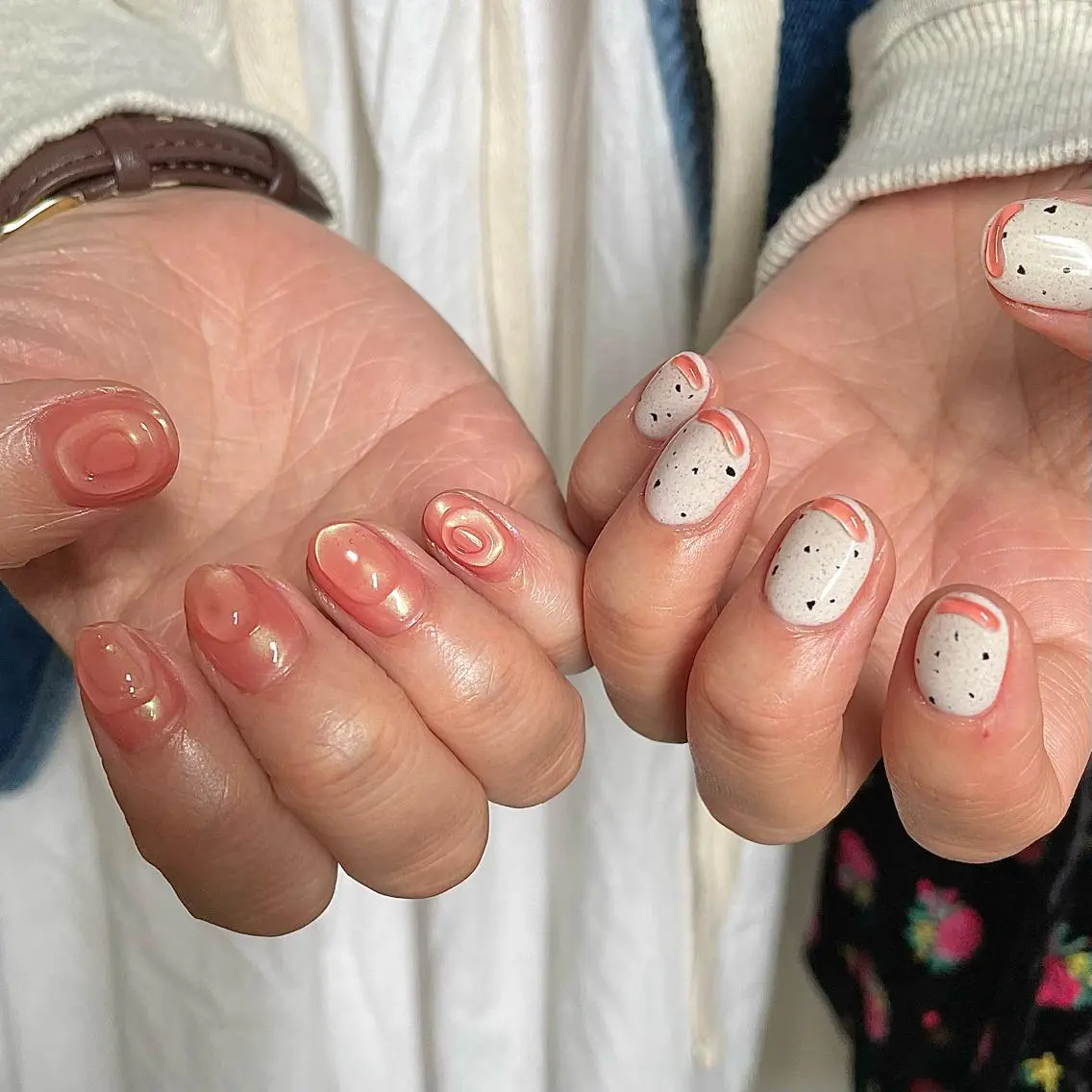 ネイル 持ち込み ハンドネイル Nailsalon BLOOM🌷 山崎のネイルデザイン
