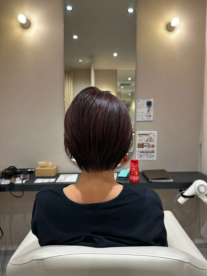 ショート 和泉市／mahae 吉田のヘアスタイル