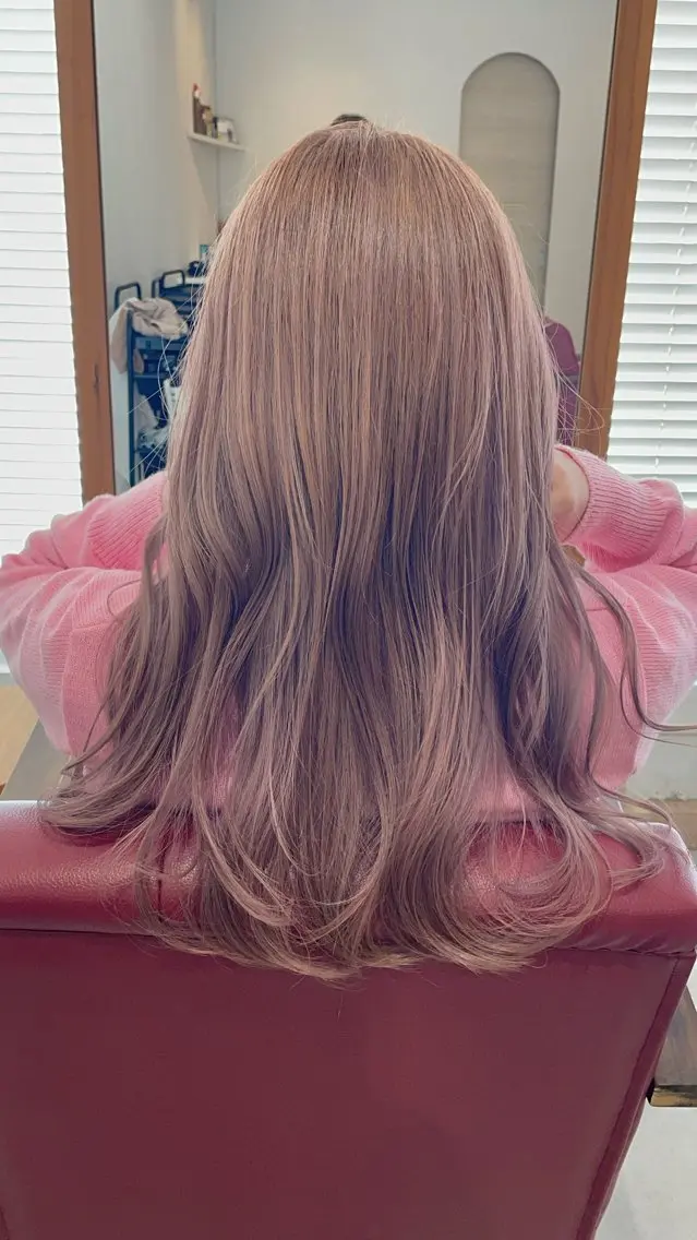 ロング カラー 今雪 聡美のヘアスタイル