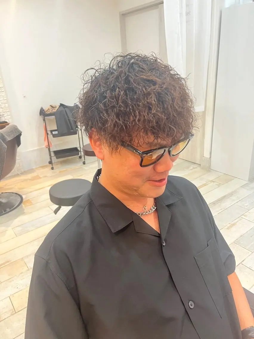 ☝︎メンズツイストパーマ+カット+2stepトリートメント☝︎の写真