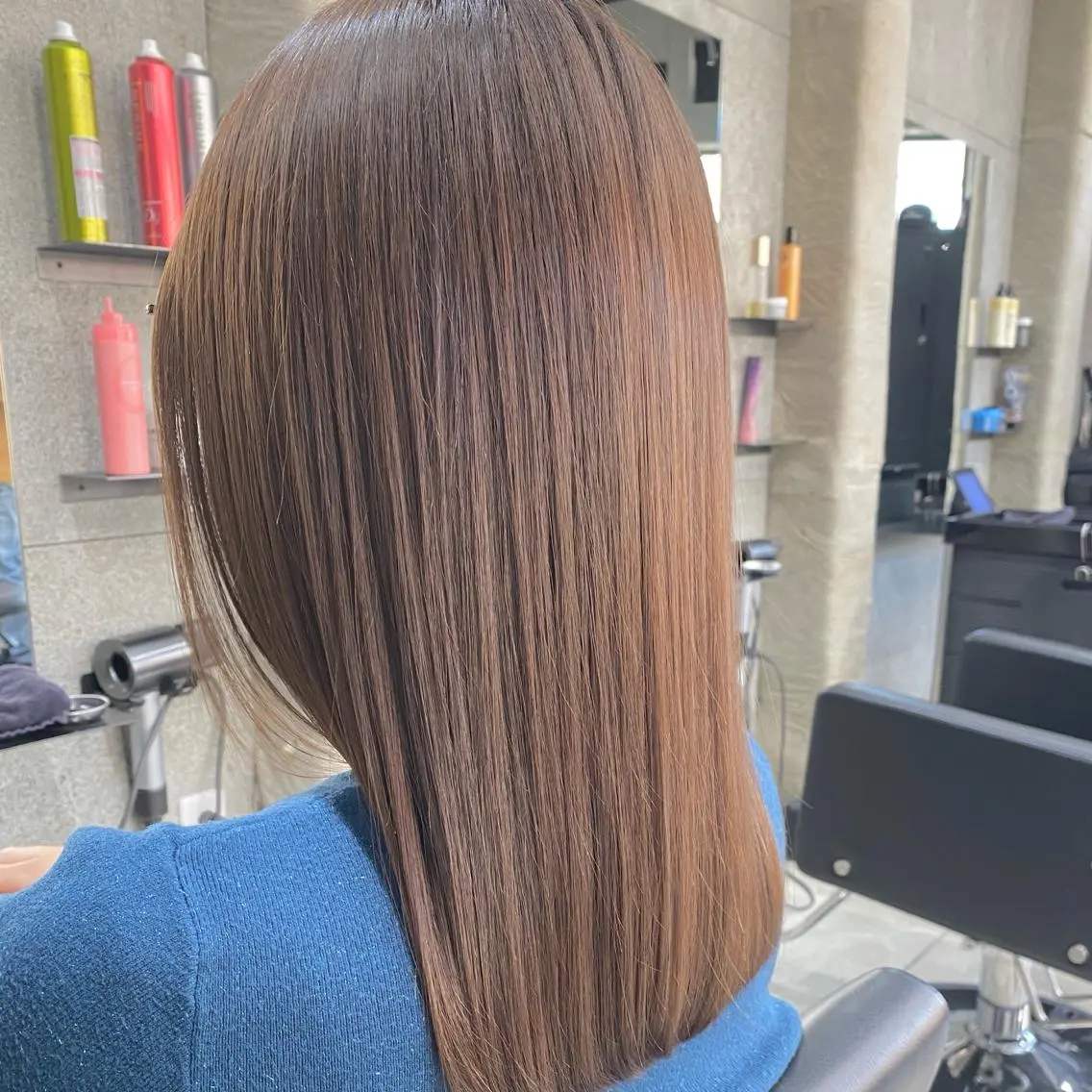 ロング トリートメント ♡HARUKA/縮毛 /髪質改善/BOBのヘアスタイル