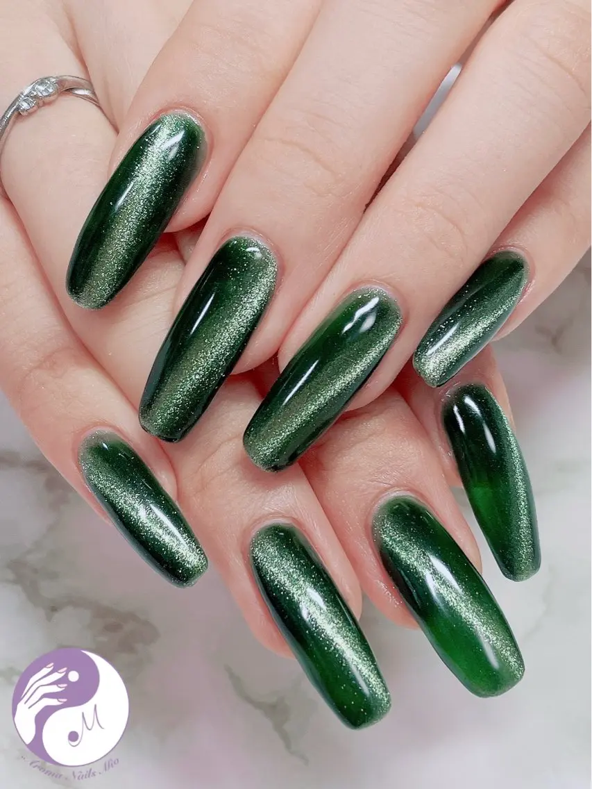 ネイル ジェルネイル マグネットネイル .Nails Mio 赤羽西ネイルサロンのネイルデザイン