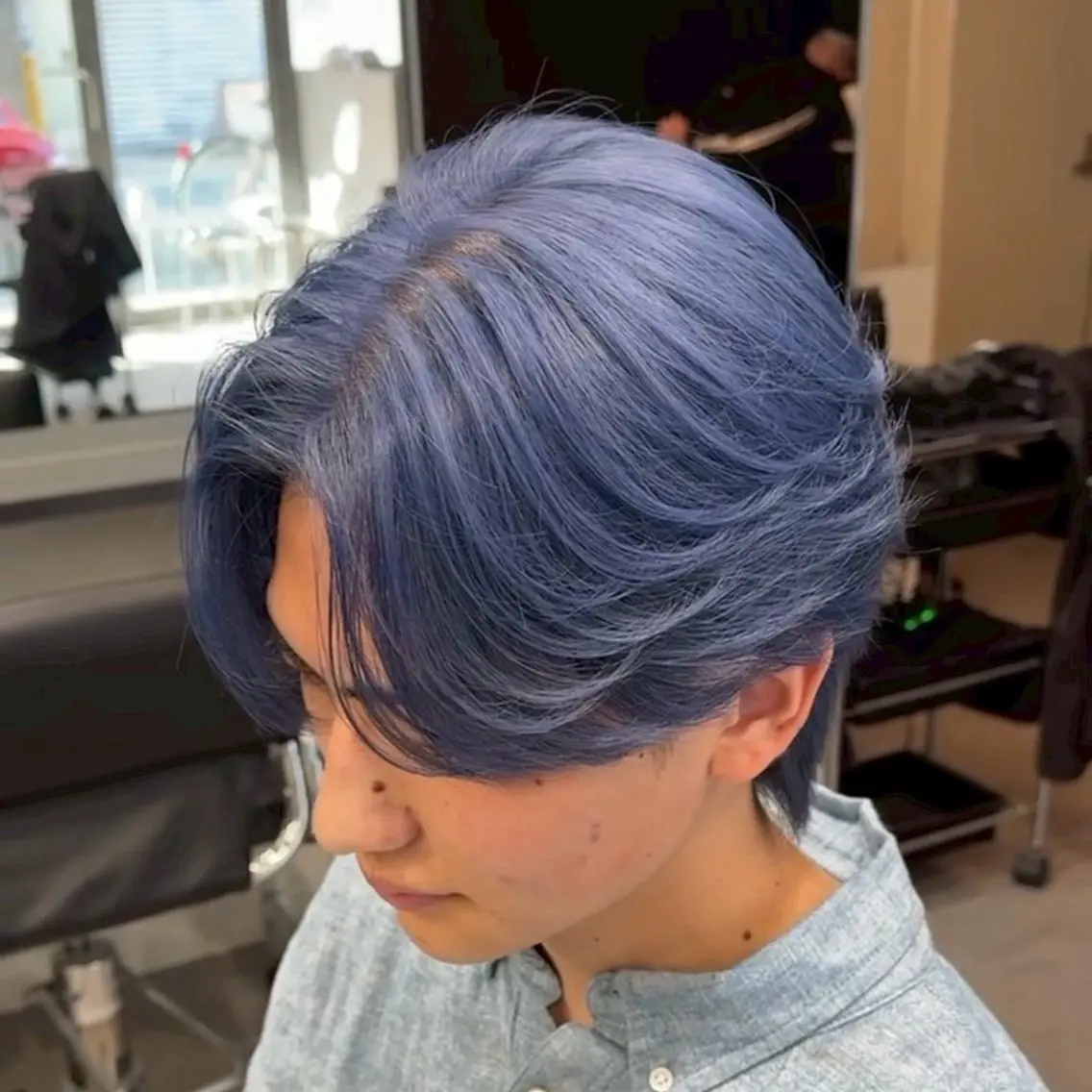 カラー メンズ ♨️毛流れ特化♨️ メンズパーマ/はやとのヘアスタイル