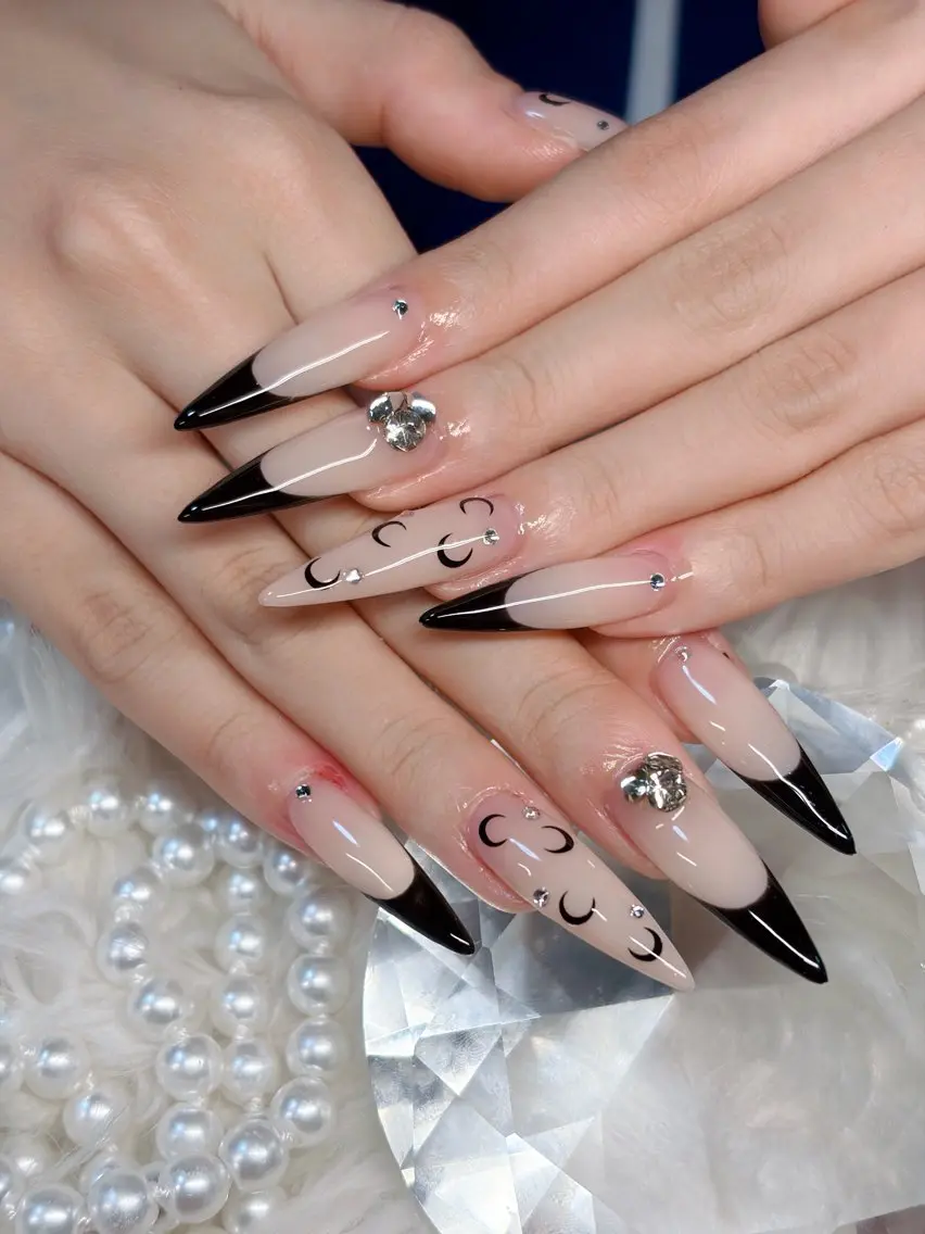 ネイル アートネイル オーロラネイル チークネイル 長さ出し フットネイル ハンドネイル Chan nailsのネイルデザイン