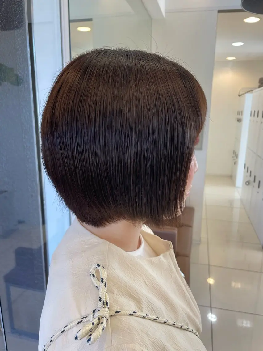 ショート ショートヘア カット 鎌倉/アレンジ/暗髪 /髪質改善/ ユキミのヘアスタイル