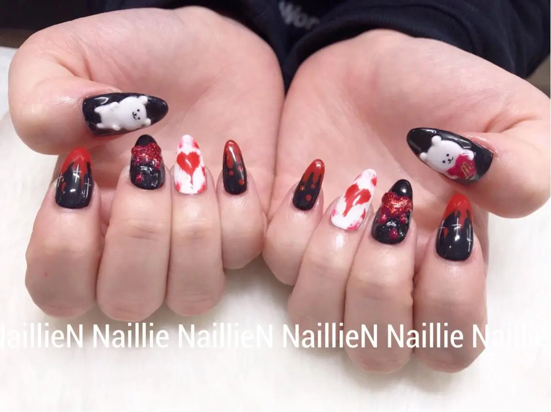 ネイル 持ち込み ハンドネイル Nail lieNのネイルデザイン