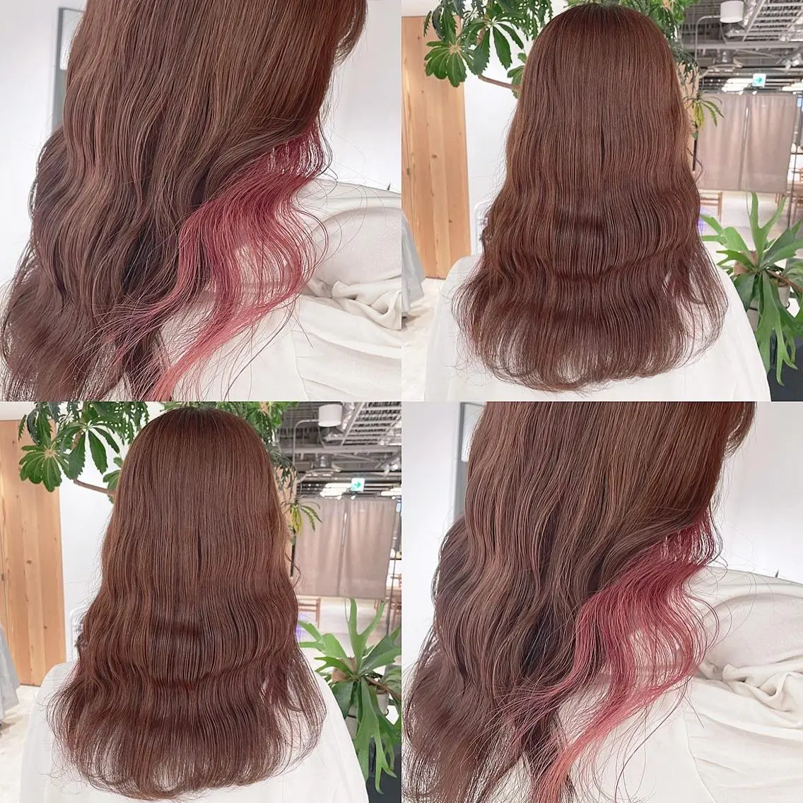 ロング カラー ヘアカラー トリートメント 渋谷:インナーカラー ／🍒エリカ🍒のヘアスタイル