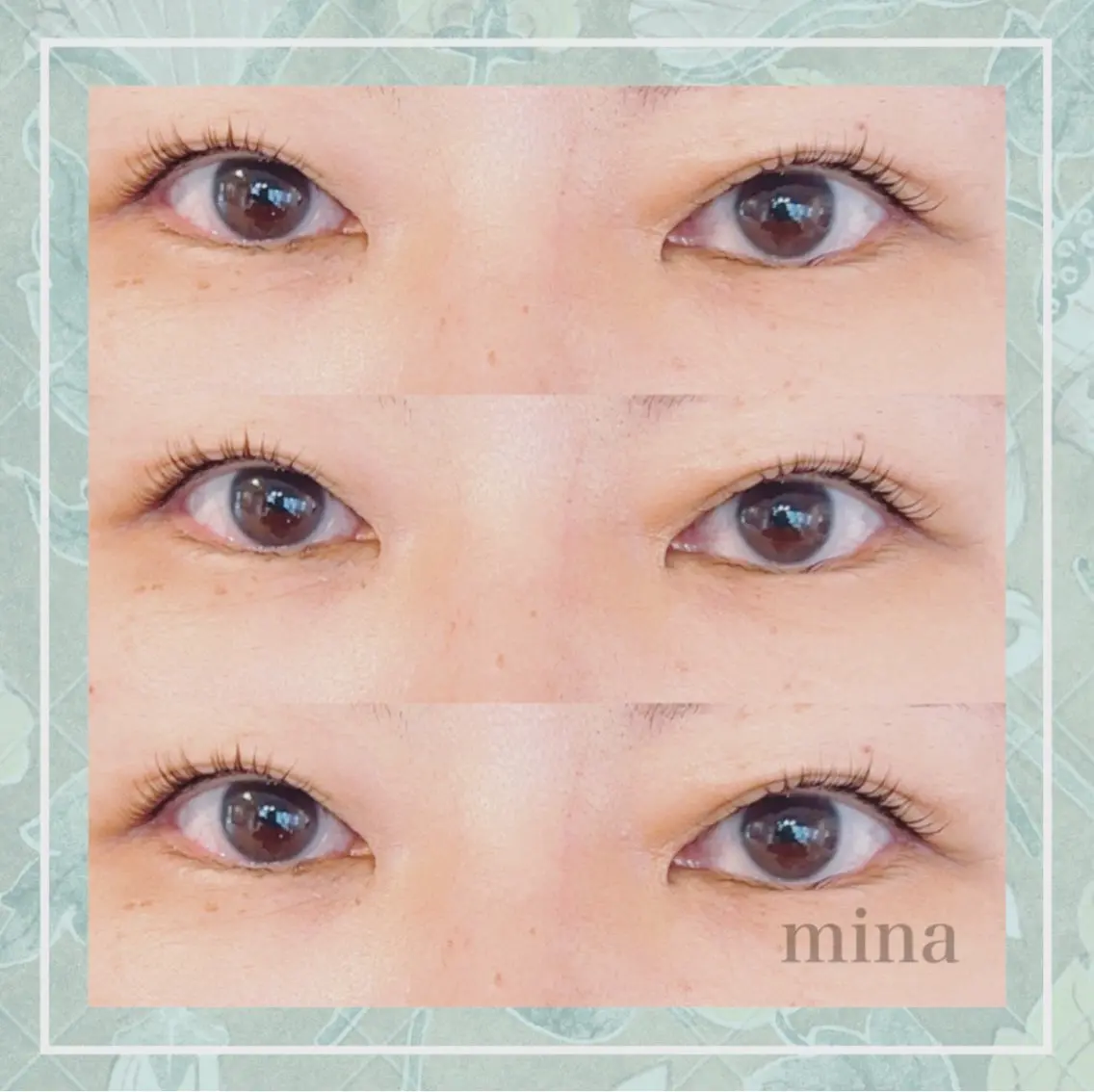 マツエク・マツパ mina ﾐｰﾅのマツエク・マツパデザイン