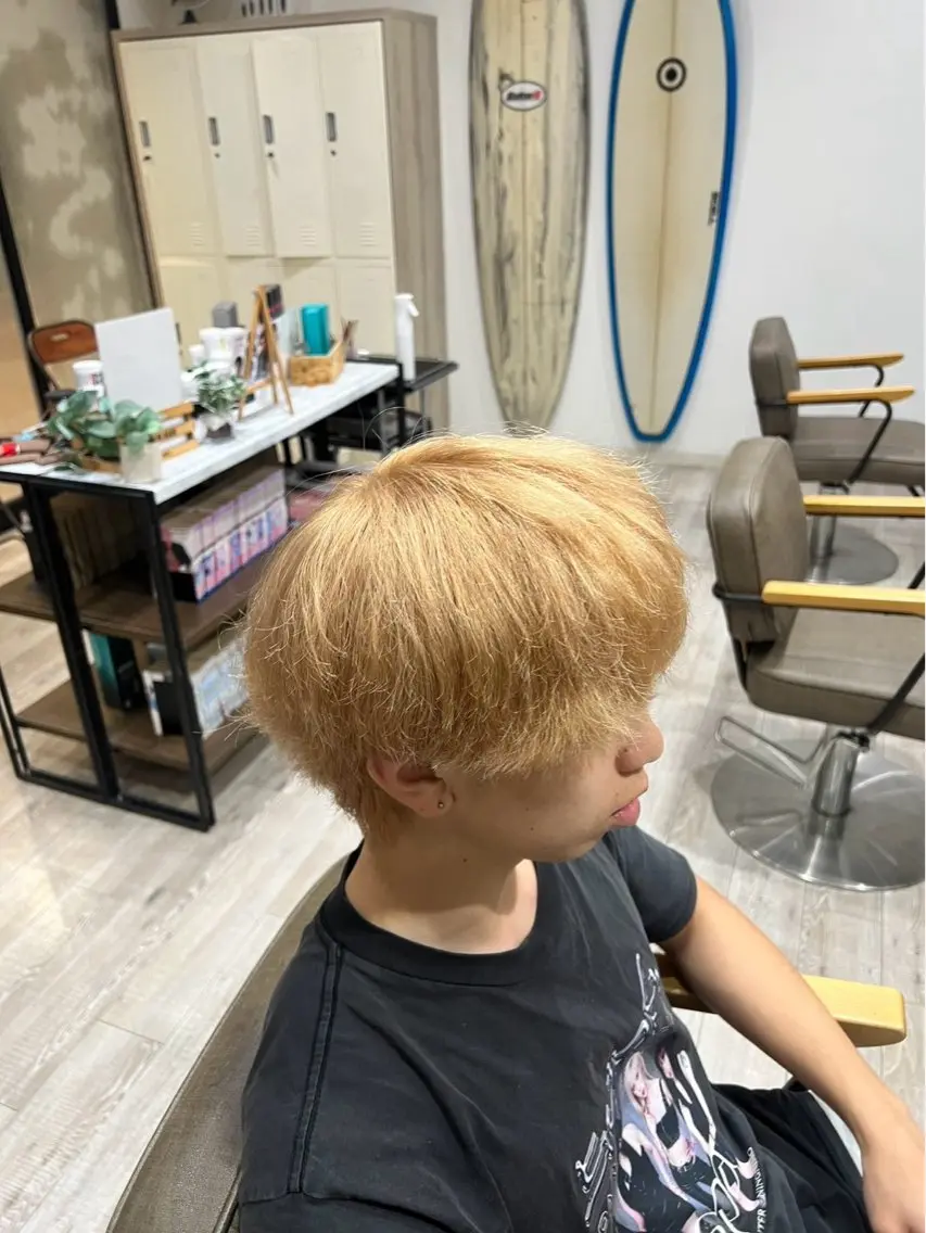 メンズ 坂口 宗のヘアスタイル