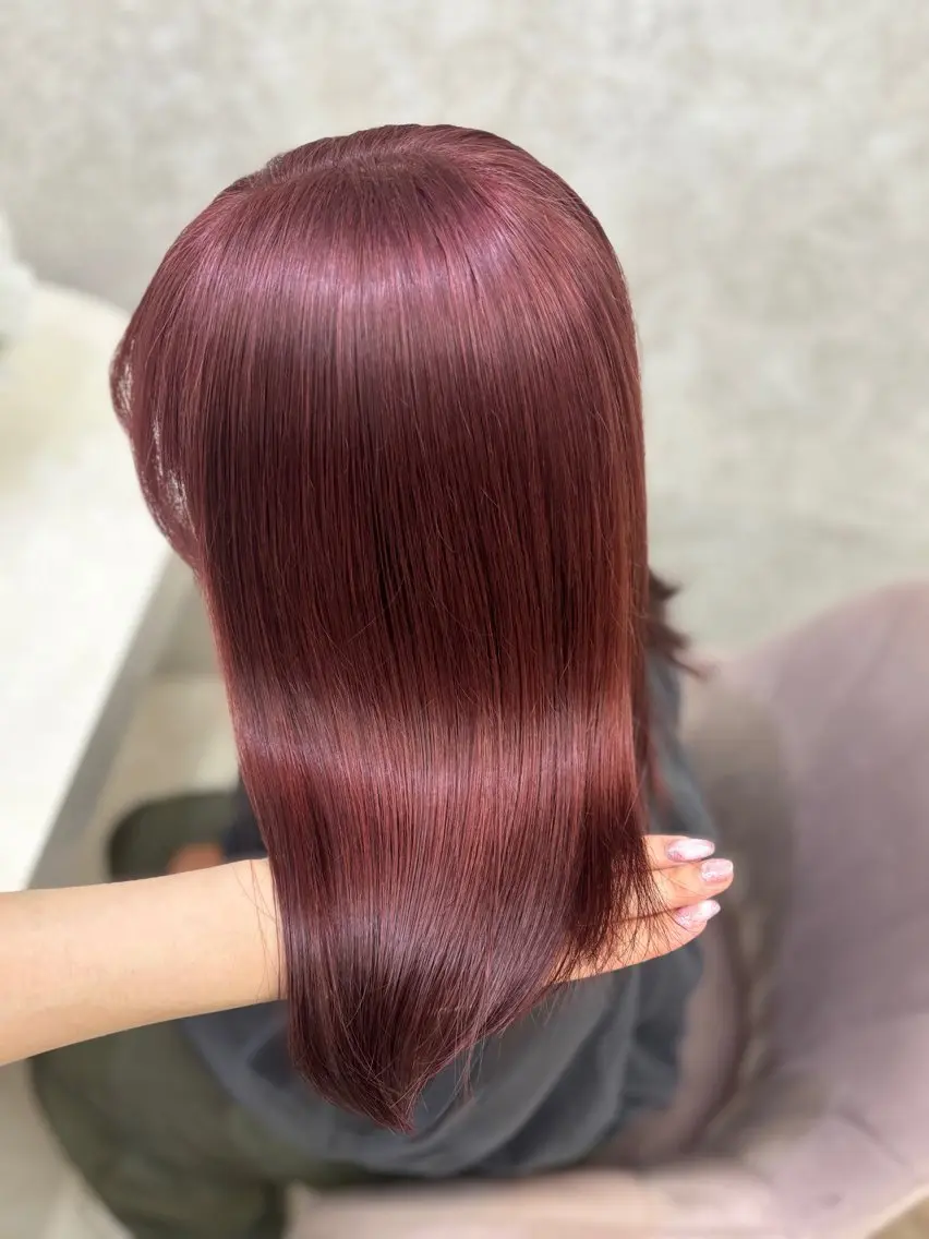 カラー ヘアカラー トリートメント 🍒大宮/カット/ 艶髪/みお🍒のヘアスタイル