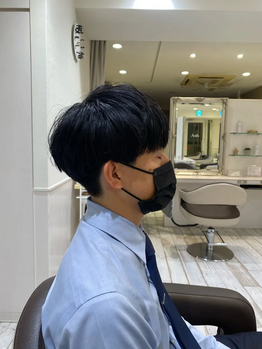 メンズ マッシュ 刈り上げ カット 朴 鈴香のヘアスタイル