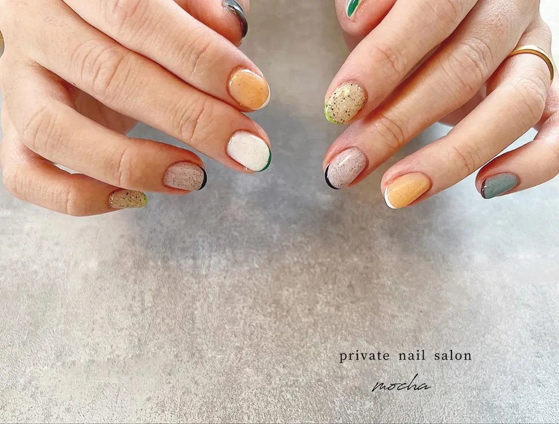 ネイル ハンドネイル mocha nailのネイルデザイン
