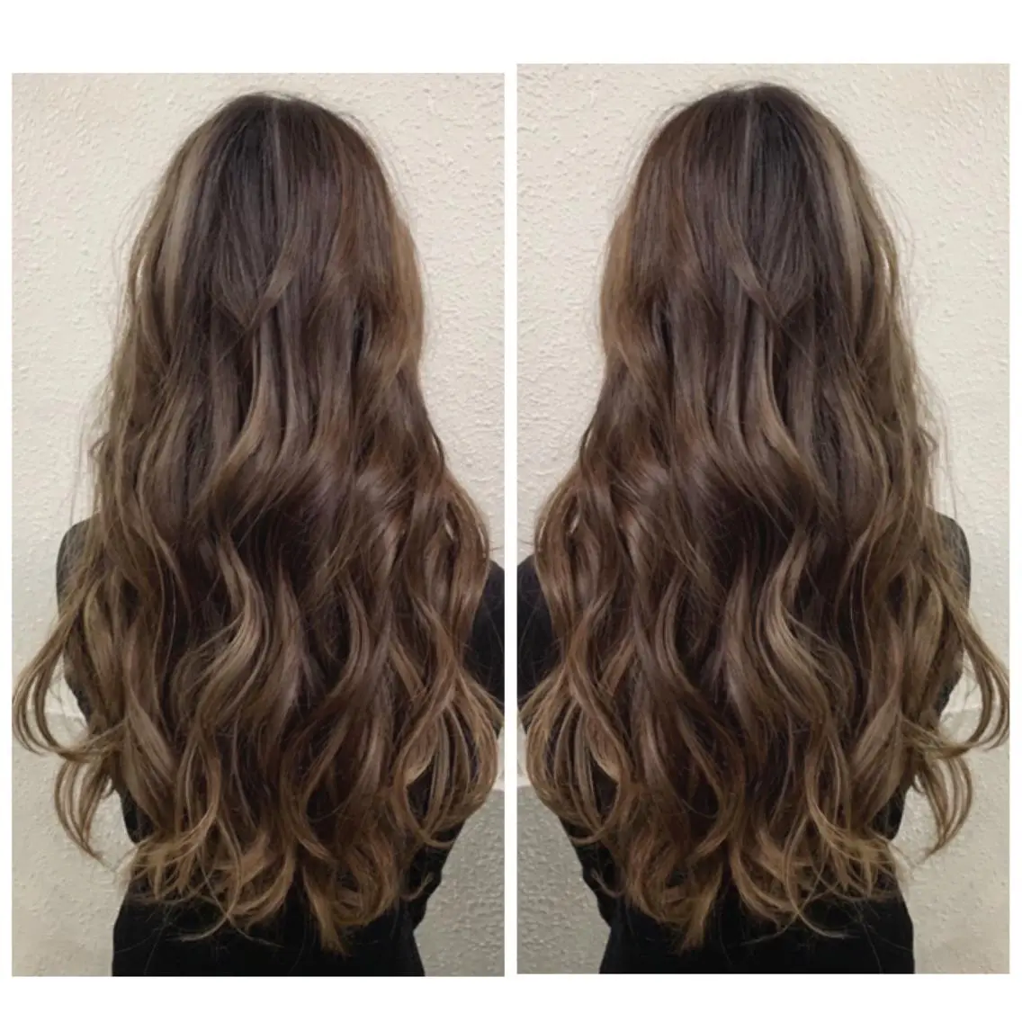 ロング カラー アッシュ バレイヤージュ ブリーチ デザインカラー グレージュ カット ヘアカラー 京都大人女性ショート 徒歩1分/秋山のヘアスタイル