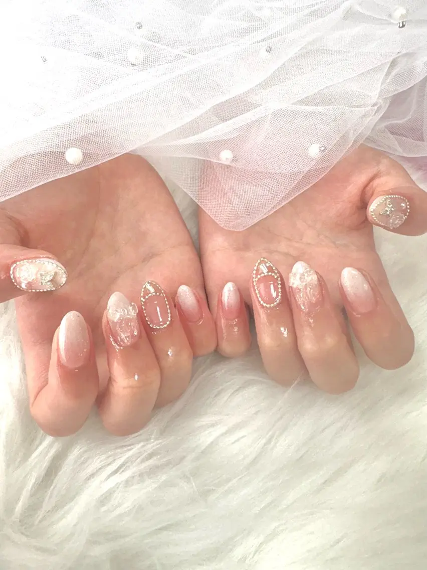 ネイル ハンドネイル Hinari 🦋のネイルデザイン