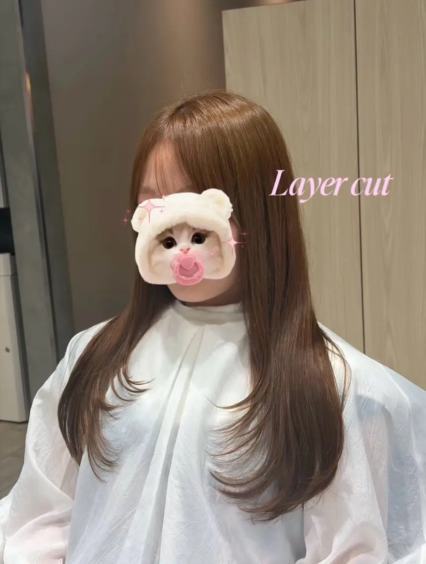 ロング ここな♡ིྀ カラーモデルのヘアスタイル